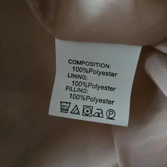 CeCe Women's Cropped Puffer Jacket Lightweight Floral Print Long Sleeve Padde - Picture 4 of 6